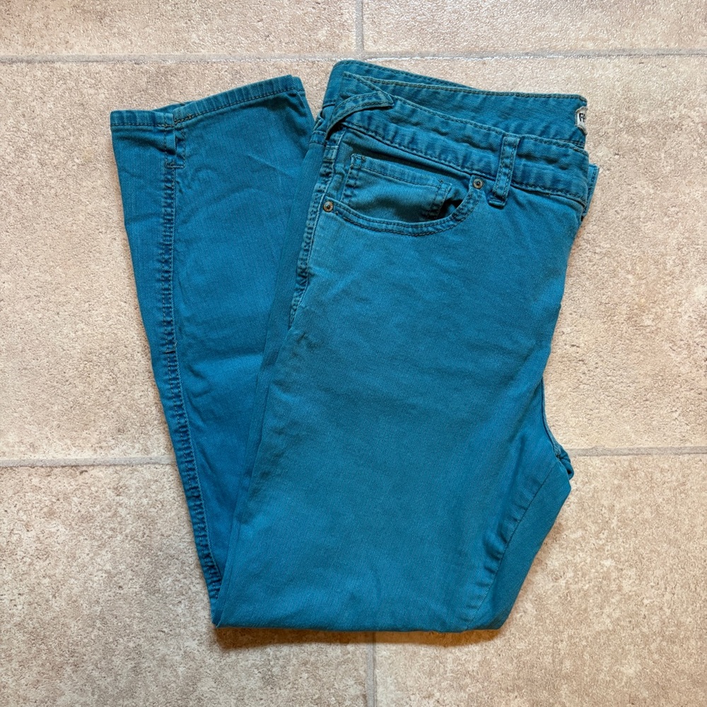 Free People Blue Skinny Jeans